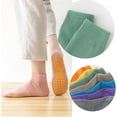 thumbnail image 6 of 10 Pairs Non Slip Grippy Socks for Women Pilates & Men Soccer Yoga Socks with Ankle Grips, Medium-Large, 6 of 7
