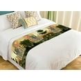 thumbnail image 1 of Camino de cama Fabuloso castillo en un jardín encantado ABPHQTO Ropa de cama 50x241 cm, 1 of 1