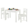 thumbnail image 5 of Timy Kids Table and 2 Chairs Set, Solid Hard Wood, White, 5 of 8