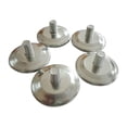 thumbnail image 2 of Miulika 2x5x Furniture Levelers Furniture Pad Metal Leveling Screw Foot Pad Threaded Furniture Glides for Furniture Legs Floor Protectors Table Chair , 3 3 Pcs, 2 of 9