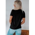 thumbnail image 4 of POGLIP T-Shirt à Manches Courtes Imprimé Motif COWBOY Noir Ouest pour Femmes, 4 of 6