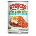 thumbnail image 2 of (4 pack) Stokes Green Chile Sauce Pork Ranchero, Mild, 15 oz Can, 2 of 6
