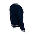 thumbnail image 3 of Women's New Era  Navy Chicago Bears Throwback Fleece Full-Snap Jacket, 3 of 5