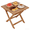 Acacia Wood, variant on Decksplore Outdoor Folding Side Table 18x18“ for Patio, Garden & Camping - Adirondack Table Made of Acacia Wood - Coffee & Dining End Tables Wood