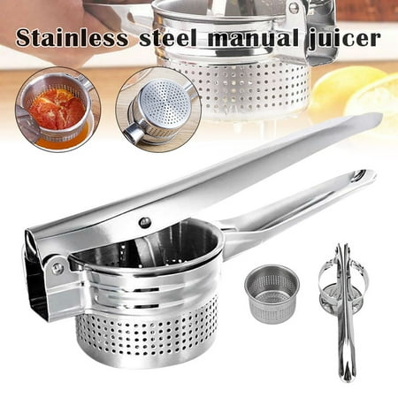 

HXAZGSJA Kitchen Fruit Juicer Extractor Hand Press Citrus Potato Blender Orange Squeezer