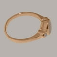 thumbnail image 4 of LBG British Made 18k Rose Gold Ring with Natural Opal Womens Anniversary Ring - 33 size options - Size 4, 4 of 6