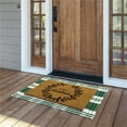 thumbnail image 4 of Christmas Decor Christmas Velvet Doormat for Entryway – Stain, 4 of 4