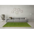 thumbnail image 3 of Ahgly Company Indoor Square Abstract Green Modern Area Rugs, 6' Square, 3 of 4
