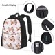 thumbnail image 3 of Balery Dachshund Dog Puppy Mochila Escolar 3 en 1 para Niños - Mochila Resistente con Lonchera Térmica y Estuche - Mochila Escolar para Niños y Niñas, 3 of 7