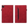 thumbnail image 2 of ELEHOLD Multi-Angle Stand Leather Case for iPad Air 11 inch 2024 with Card Slots Kickstand Shockproof Business Men Women Case for iPad Air 11" 2024,Red, 2 of 6