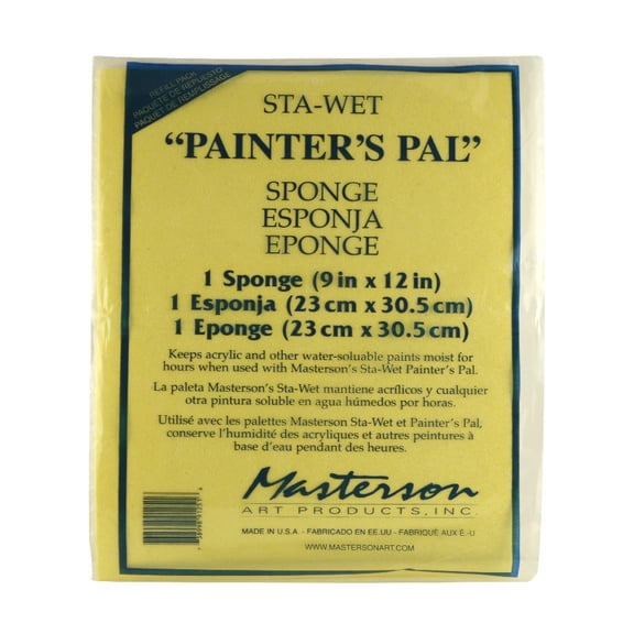Masterson Sta-Wet Painter's Pal Sponge Refill, Single / 1 Pack
