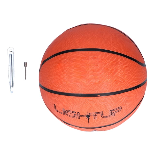 Light Up Basketball LED Glowing Durable Rubber Decorative Attractive Interesting Toy for Lawns Celebrations