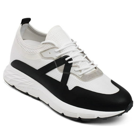 CMR CHAMARIPA Height Increasing Sports Shoes - Breathable Knit Sneakers That Add Height 3.15 Inches / 8 CM