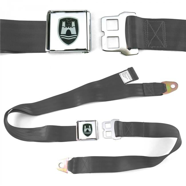 vinyl printed Vw Universal Seat Belt Shoulder Pads Pair Black & White Logo 
