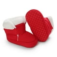 thumbnail image 3 of Newborn Baby Winter Snow Boots Crib Shoes Infants Soft Sole Plush Booties First Walker 0-18M, 3 of 8