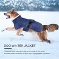 thumbnail image 4 of BAIANNAN Large Dog Jacket Warm Dog Clothes Winter Coat French Bulldog Reflective Dog Cold Weather Coats Pet Snow Jacket, 4 of 6