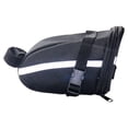 thumbnail image 1 of ZheElen Bike Rear Seat Bag Wear-resistant Luggage Carrier Outdoor Storage Pouch Black/General Size 1Set, 1 of 6