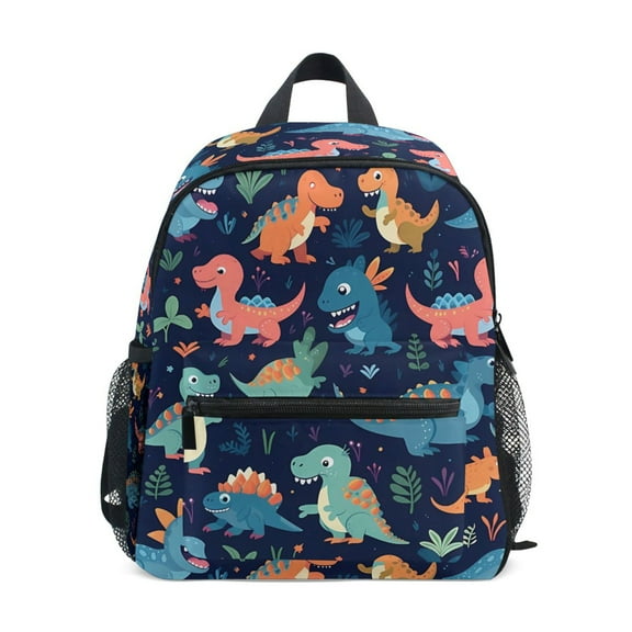 ALAZA Cartoon Dinosaurs School Backpack Small Bookbag Mini Bags