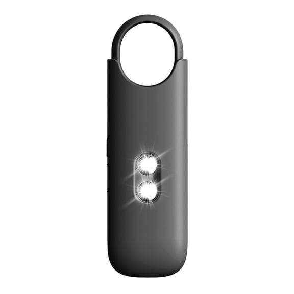 Personal Safety Alarm Keychain - 6 Color Options with LED Strobe Light, Compact Size, Rechargeable Design for Night Walking, Running & Self-Defense Accessory