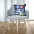 thumbnail image 3 of Happy New Year Bichon Frise Family Cheer Winter Midnight Firework Pillow Cushion Double Sided Bichons Dog Lovers Gifts Idea Throw Pillow - 02025, 3 of 4