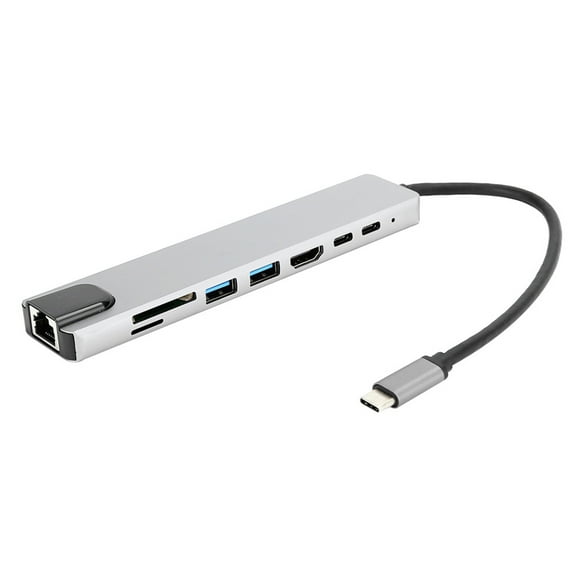 Type-c Docking Station 8 In 1 TypeC To 4K For Docking Station Adapter Fast Charger Dock Station