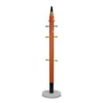 thumbnail image 2 of Cortesi Home Tickle Me Pink Pencil Kids Coat Rack Tree with Marble Base, 2 of 3