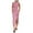 #157 Pink Dress, variant on Staron Pink Women's Casual Dresses Casual Midi Sleeveless Hollow Out Side Slit Dresses Party Beach Striped Long Tank Bodycon Sundress M
