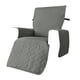 thumbnail image 2 of Funda de cojín para sofá reclinable, impermeable, resistente y lavable, para sala de estar y dormitorio Gris claro s, 2 of 9