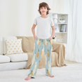 thumbnail image 6 of Boy's Pajama Pants Boys' Long Sleep Pants Children's Pajama Pants Loose Fitting Pajama Pants are Convenient to Put on and Take off L Wrasse, 6 of 9