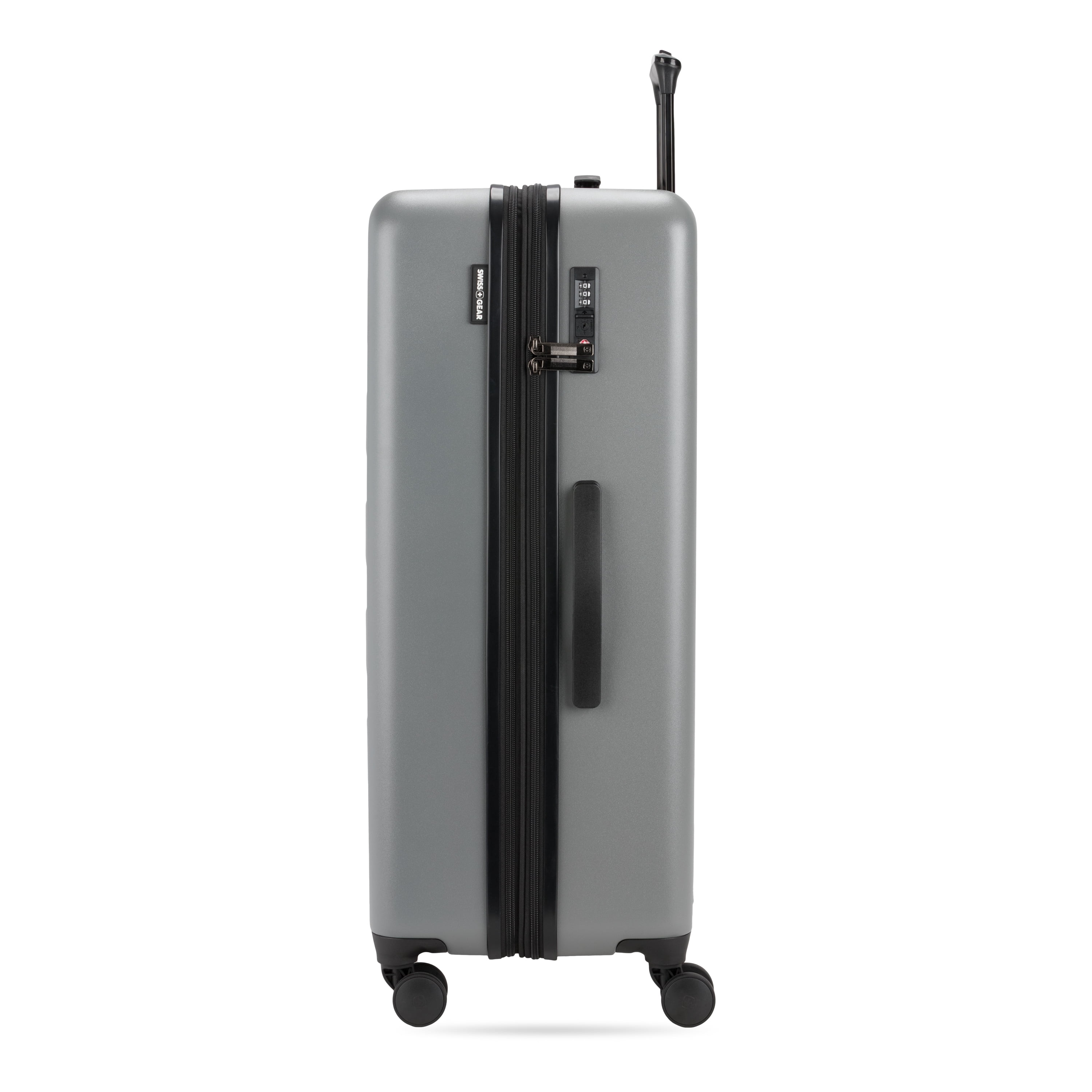 SWISSGEAR Stride Hardside 3-Piece Spinner Set, Charcoal Gray