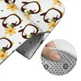 thumbnail image 5 of Honeii Penguin With Flowers Pattern Bathroom Anti-Skid Pad Bathroom Mat Vintage Seamless Pattern Not-Slip Toilet Rug Set, 5 of 6