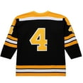 thumbnail image 3 of Men's Bobby Orr Black Boston Bruins 1971-72 Power Play Jersey, 3 of 6