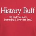 thumbnail image 3 of CafePress - History Buff I'd Find You Mor Dark T Shirt - Men's Classic Graphic Cotton T-Shirt, 3 of 4