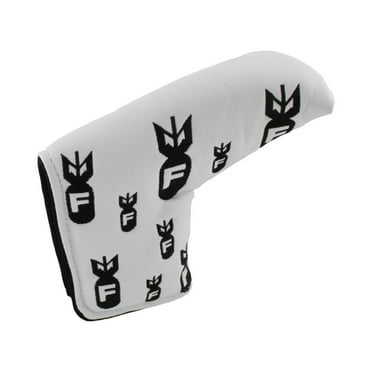 Hurricane Golf F-Bomb White Blade Putter Headcover FITS ODYSSEY SCOTTY CAMERON