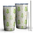 thumbnail image 2 of Christmas 20oz Stainless Steel Mobile Tumbler – Vacuum Insulated Coffee Mug with Lid, Spill-Proof Travel Cup for Hot & Cold Drinks, 2 of 7