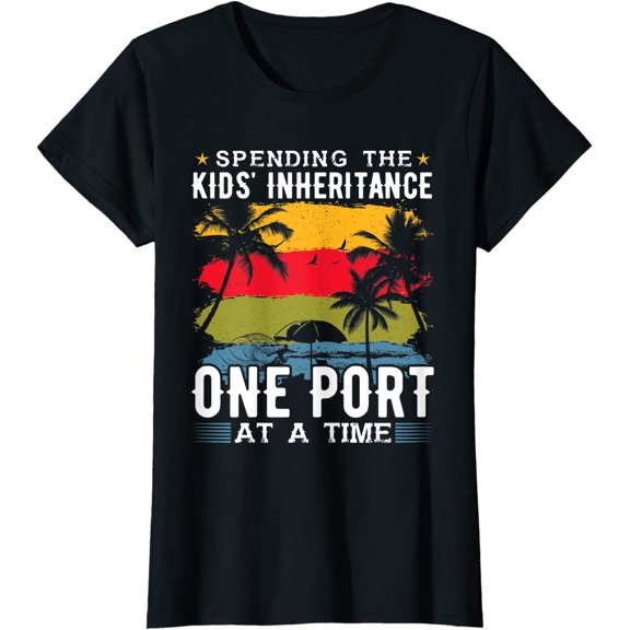 One Port at a Time Shirt Cruise Ship cruise t shirts Cruise T-Shirt for Women