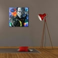 thumbnail image 6 of Epic Graffiti 'Bitcoin Warrior' by Jan Kasparec, Canvas Wall Art, 26"x26", 6 of 8