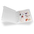 thumbnail image 2 of UniKeep 3 Ring View Binder - Binder Case is Fully Enclosed - Available in White, Clear, or Black and in Various Spine Wideths (Full Box Qty, White, 1.5 Inch), 2 of 5