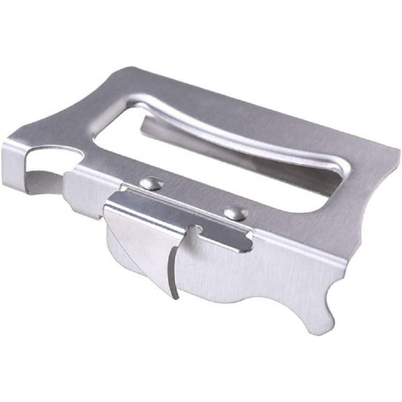 Kitchen Stainless Steel Military Style Multi-Function Manual Can Opener for Can Beer
