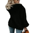 thumbnail image 2 of Chandails à Capuchon en Molleton Chaud pour Femmes, Hauts d'Hiver, Manteau Grande Taille, 2 of 2