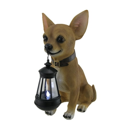 Lille 3 Light - Little Light Keeper Chihuahua Statue and LED Lantern