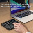 thumbnail image 2 of Rechargeable Double Bluetooth Number Pad Wireless Numeric Keypad 35Keys External Numpad Keyboard Da, 2 of 4