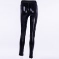 thumbnail image 3 of Wish pantalones sexys de cuero de pu ajustados a la cadera para motocicleta, mallas color melocotón, además de tu guardarropa de entrenamiento, 3 of 3