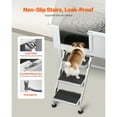 thumbnail image 6 of KFFKFF Stainless Steel Pet Grooming Tub, 38 inch Dog Washing Station with Storage Steps, Faucet, Showerhead, and Soap Holder for Pets of All Sizes (Left Door), 6 of 9