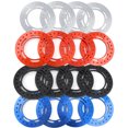 thumbnail image 1 of Ruiboury Wheel Rim Outer Ring For SCX6 Aluminum Alloy Crawler Quality Solid Brass 4pcs RC Car Accessories Replacement Parts RC Upgrade Part TYPE1, 1 of 6