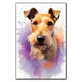 thumbnail image 3 of Lakeland Terrier Canvas Wall Art Famous Oil Paintings Monets Watercolor Dog Canvas Funny Dog Canvas Floral Print Abstract Farmhouse Gallery Aesthetic Room Decor for Bedroom Bathroom, 3 of 6