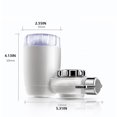 thumbnail image 4 of Billuyoard Filtro de agua de grifo de cerámica, repuesto reutilizable desmontable, filtros para grifo de fregadero de baño, accesorios de Suministros de limpieza para el hogar, 4 of 6