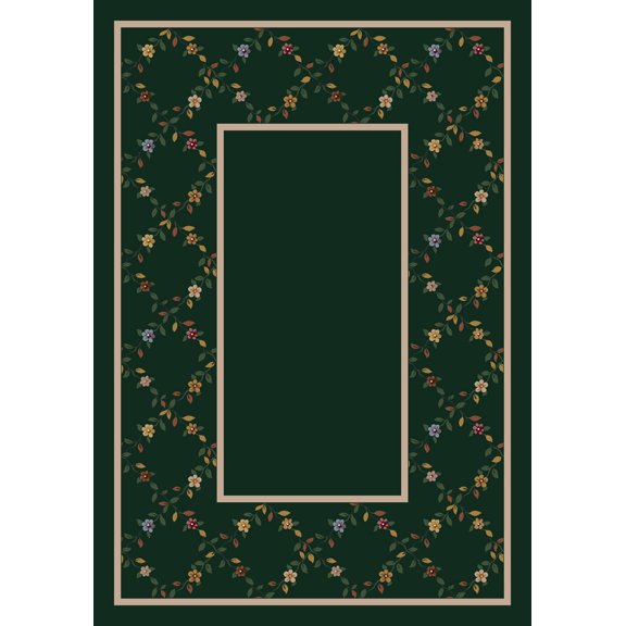 Milliken Design Center Area Rug MAIDEN EMERALD II Maiden Emerald Ii 5' 4" x 7' 8" Rectangle