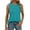 Mint Green, variant on Yubnlvae Hot Deal: Ruffled V-Neck Blouse - Flowy Office-To-Dinner Top with 50% Off (Summer Essentials), Summer Tank Tops For Women Loose Fit Crew Neck Casual Sleeveless Tops 2025 Trendy, Red2, L