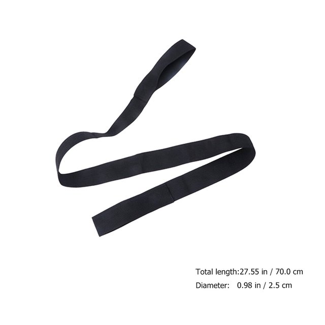 Mobutofu 4Pcs Snowboard Shoulder Strap Ski Boot Shoulder Strap Black Polyester for Snowboarding